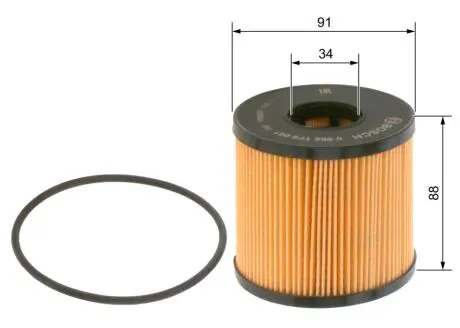 Фильтр масляный BOSCH 0 986 TF0 061