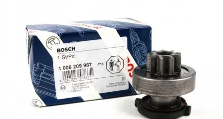 Бендікс стартера BOSCH 1 006 209 987