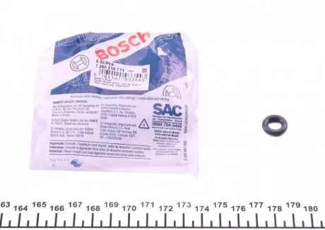 Уплотнительная прокладка форсунки Audi A6/Opel Astra B/G 89-05 (кольцо)) BOSCH 1 280 210 711 (фото 1)