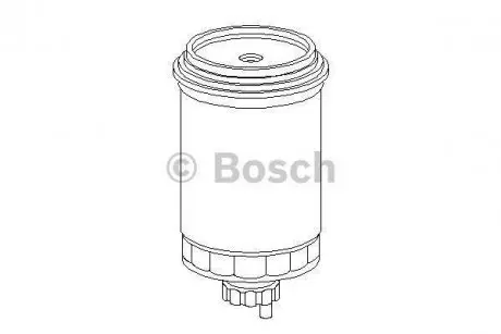 A_Паливний фільтр 4283 NISSAN/PEUGEOT Micra,106 98-02 BOSCH 1457434283