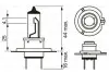Лампа розжарювання H7 12V 55W PX26d plus 90 (компл.) BOSCH 1 987 301 075 (фото 5)