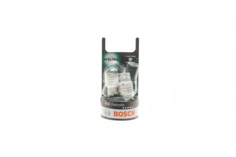 Автолампа 12V 1.75W W3x16q LED Retrofit BL 6000K BOSCH 1 987 301 527