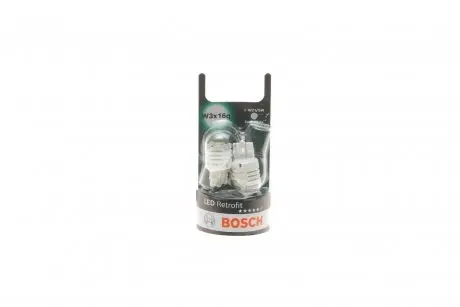 Автолампа 12V 1.75W W3x16q LED Retrofit BL 6000K BOSCH 1 987 301 527