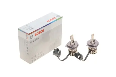 Автолампа H4 12V 24W P43t Eco LED Twin (6000К) BOSCH 1 987 301 700
