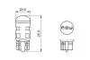 Автолампа W5W 24V W2.1x9.5d (0.65W) LED Retrofit WS (вказівник повороту) (без цоколя) BOSCH 1 987 302 653 (фото 6)