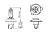 Автолампа галогенова 35/35W BOSCH 1987302827 (фото 6)