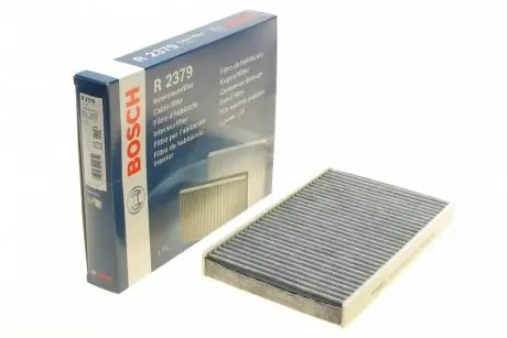Фильтр салона Citroen C2/C3/C4/Peugeot 307/308 00- (угольный)) BOSCH 1 987 432 379