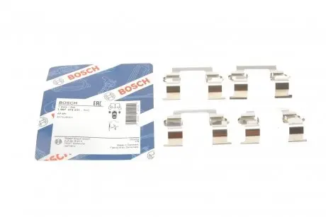 Планка супорта (переднього) прижимна (к-кт) Mitsubishi Colt/Galant/Lancer 88-96 1 987 474 231 BOSCH 1987474231