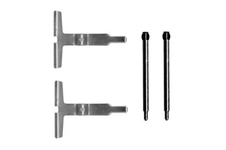 Тормозные колодки (монтажный набор) BOSCH 1987474340 (фото 1)