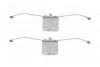 КМП тормозных колодок AP463 AUDI A4/A6 1,6-4,204-11 BOSCH 1987474408 (фото 1)