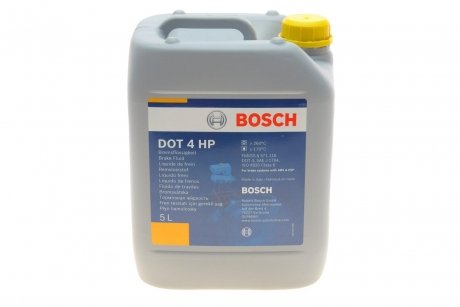 Жидкость тормозная DOT4 HP (5L) (ABS/ESP) BOSCH 1 987 479 114 (фото 1)