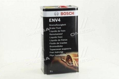 Тормозная жидкость DOT4 (5L) (ENV4) BOSCH 1 987 479 203