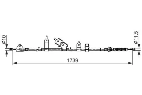 Автозапчасть BOSCH 1987482566