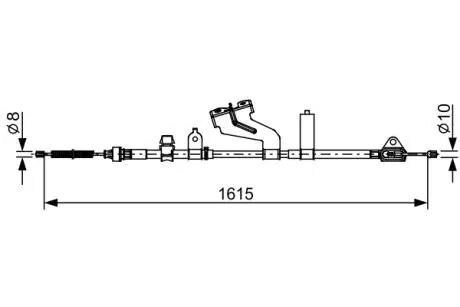 Автозапчасть BOSCH 1987482656