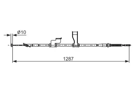 LINKA HAM. RиCZ. HYUNDAI T. I10 1,0-1,2 08-13 LE BOSCH 1987482905