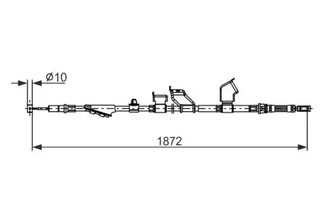 LINKA HAM. RЁCZ. HONDA T. CIVIC 05-11 PR BOSCH 1987482910