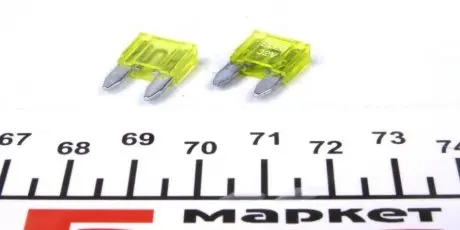 Предохранитель 20А (мини, с плоскими контактами)) BOSCH 1 987 529 032
