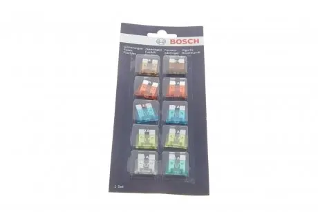 Комплект предохранителей (стандарт) BOSCH 1 987 529 037
