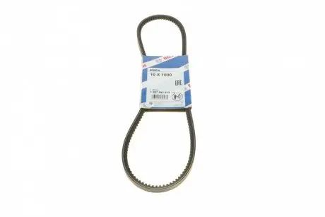 Ремінь генератора Ford Transit 2.5D 88-92/Toyota Land Cruiser 4.2D 90-/Volvo 240/960 86-93 (10x1000) BOSCH 1 987 947 613