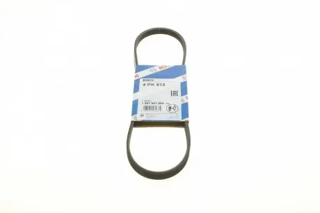 Ремінь генератора поліклиновий Nissan Primera 93-01/Peugeot 205/309 85-98/Hyndai Accent 1.1-1.6 95-10 (4PK815) BOSCH 1 987 947 894