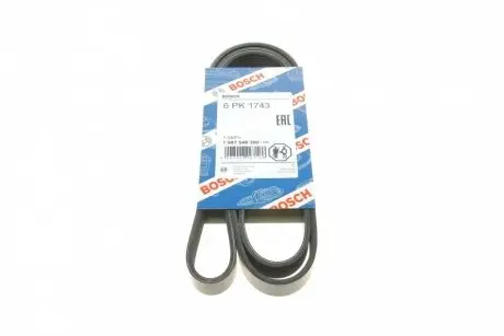 Ремінь П-клиновий 6PK1743 BOSCH 1 987 948 360