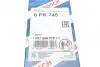 Ремень генератора VW Caddy IV/Golf VII 1.0-1.2TSI/1.4TSI 15- (-AC) (6PK745) BOSCH 1 987 948 378 (фото 6)