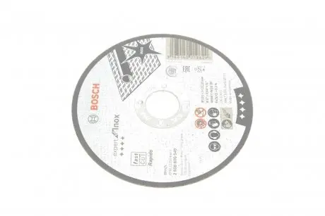 Круг отрезной Expert for Inox - Rapido (125x1.0mm) BOSCH 2 608 600 549