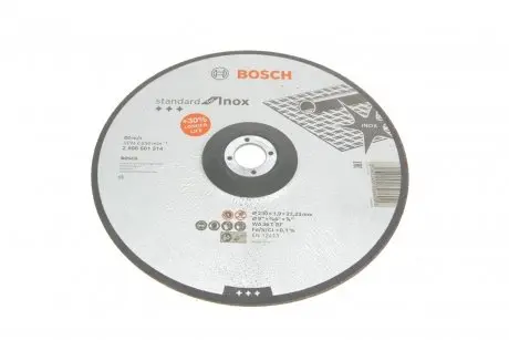 Круг отрезной Standard Inox (230x1,9мм)) BOSCH 2 608 601 514 (фото 1)