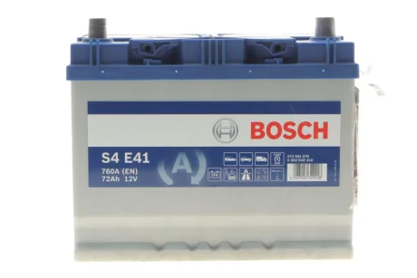 Аккумуляторная батарея 72Ah/760A (261x175x220/+R/B01) (Start-Stop EFB) / дата производства 2023 год. BOSCH DSC0092S4E410