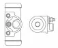 Тормозной цилиндрик BOSCH F026002344 (фото 5)