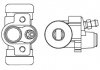 Тормозной цилиндрик BOSCH F026002384 (фото 5)