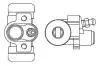Тормозной цилиндрик BOSCH F026002384 (фото 5)