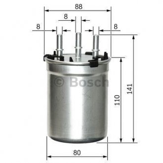Фильтр топливный диз AUDI A1 '1.6TDI'10-15 BOSCH F026402834