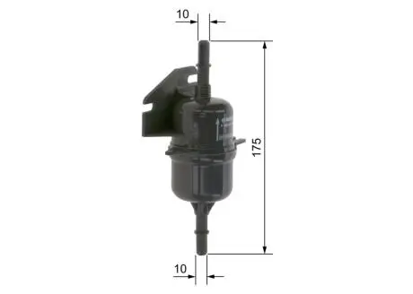 Фильтр топливный Fiat Palio/ Siena 1.2/1.6 97-02 BOSCH F026403036