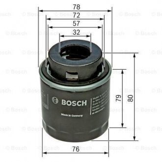 Фильтр масла BOSCH F026407079