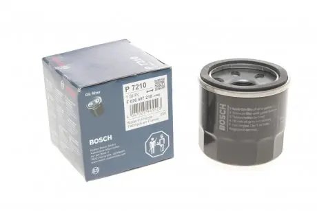 Фільтр масляний Nissan Primera1.6/1.8 16V 96- BOSCH F 026 407 210
