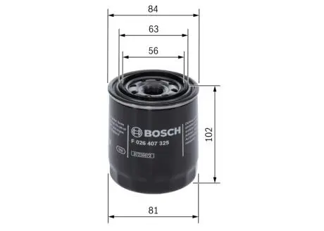 Фильтр масляный BOSCH F026407325