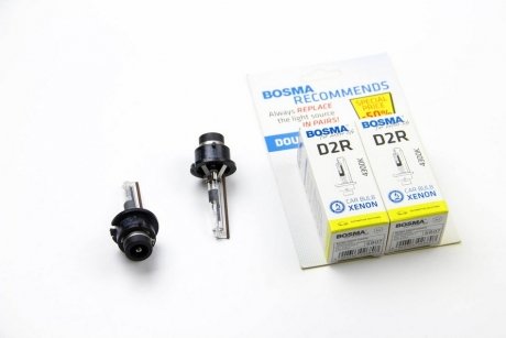 Лампа ксенонова D2R XENON 85V 35W P32D-3 4300K (2 шт) Bosma 6807D