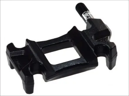 Пластина опорна ресори A92xB148x66x73xd26xG29x110xс77,5 надресорна ліва під ресора 70мм BPW 05.032.22.09.0