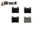 Тормозные колодки, дисковые. BRECK 206870070400 (фото 4)