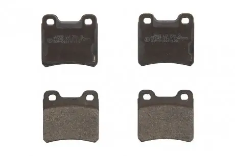 Тормозные колодки, дисковые. BRECK 211400070400