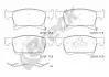 Тормозные колодки OPEL P. ADAM/CORSA 1,0-1,6 14- BRECK 221230070200 (фото 2)