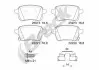 Фото 2 - колодки гальмівні OPEL T. ADAM/CORSA 1,0-1,6 14- BRECK 222200070400 Колодки гальмівні OPEL T. ADAM/CORSA 1,0-1,6 14- BRECK 222200070400 (фото 2)
