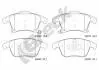 Комплект гальмівних колодок передн, FORD GALAXY III, GALAXY MK III, MONDEO V, S-MAX 1.0-2.5H 09.12- BRECK 222690070100 (фото 2)