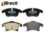 Комплект гальмівних колодок передн, FORD GALAXY III, GALAXY MK III, MONDEO V, S-MAX 1.0-2.5H 09.12- BRECK 222690070100 (фото 4)