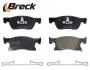 Комплект гальмівних колодок передн (15), OPEL ASTRA K, ASTRA K/KOMBI 1.0-1.6D 06.15- BRECK 223420070100 (фото 3)