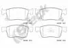 Комплект гальмівних колодок передн (16 дюймів), OPEL ASTRA K, ASTRA K/KOMBI 1.0-1.6D 06.15- BRECK 223450070100 (фото 2)