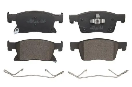 Комплект гальмівних колодок передн (16 дюймів), OPEL ASTRA K, ASTRA K/KOMBI 1.0-1.6D 06.15- BRECK 223450070100