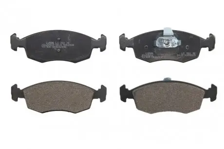 Тормозные колодки, дисковые. BRECK 235520070200