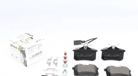 Тормозные колодки, дисковые. BRECK 235541070410